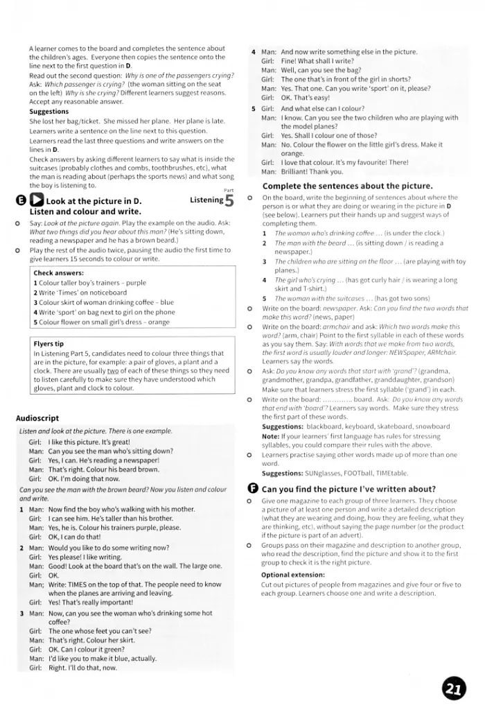 Fun for Flyers. Teacher’s Book with Downloadable Audio - Енн Робінсон - фото 11