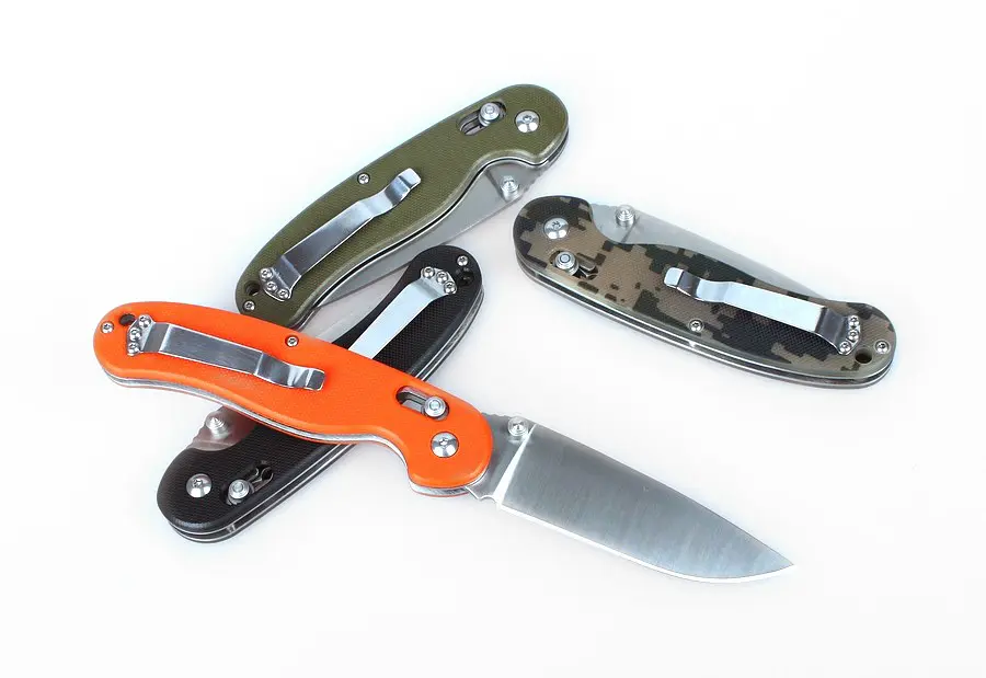 Ніж складаний Ganzo G727M камуфляж - фото 5