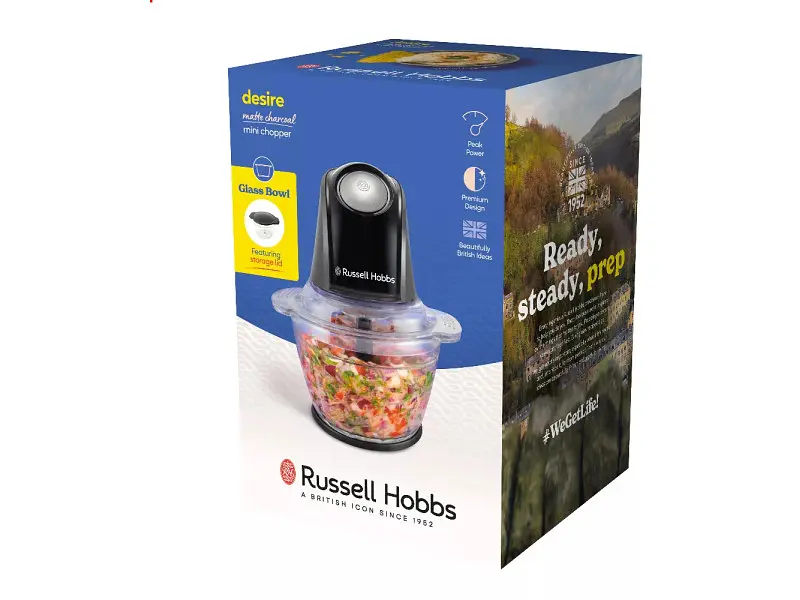 Подрібнювач Russell Hobbs 27131-56 Desire Matte Charcoal - фото 4