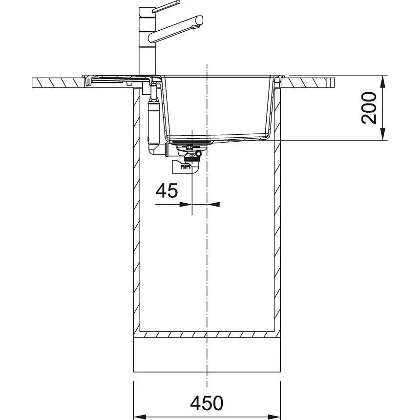Кухонна мийка Franke Sirius 2.0 S2D 611-62 (143.0627.382) з тектонайта - врізна - Біла - фото 3