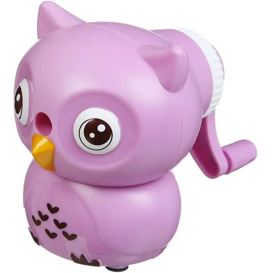 Точилка для карандашей Zibi Owl Kids Line механическая фиолетовая (ZB.5509) - фото 2