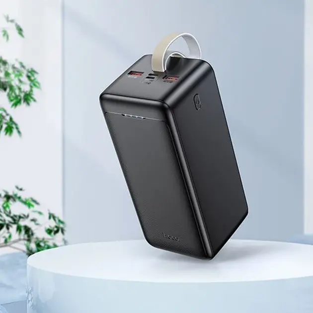 Внешний аккумулятор Hoco J111D Smart charge PD30W power bank(50000mAh) черный - фото 2