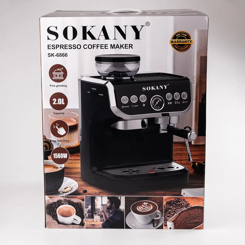Кавоварка Sokany SK-6866 - фото 10