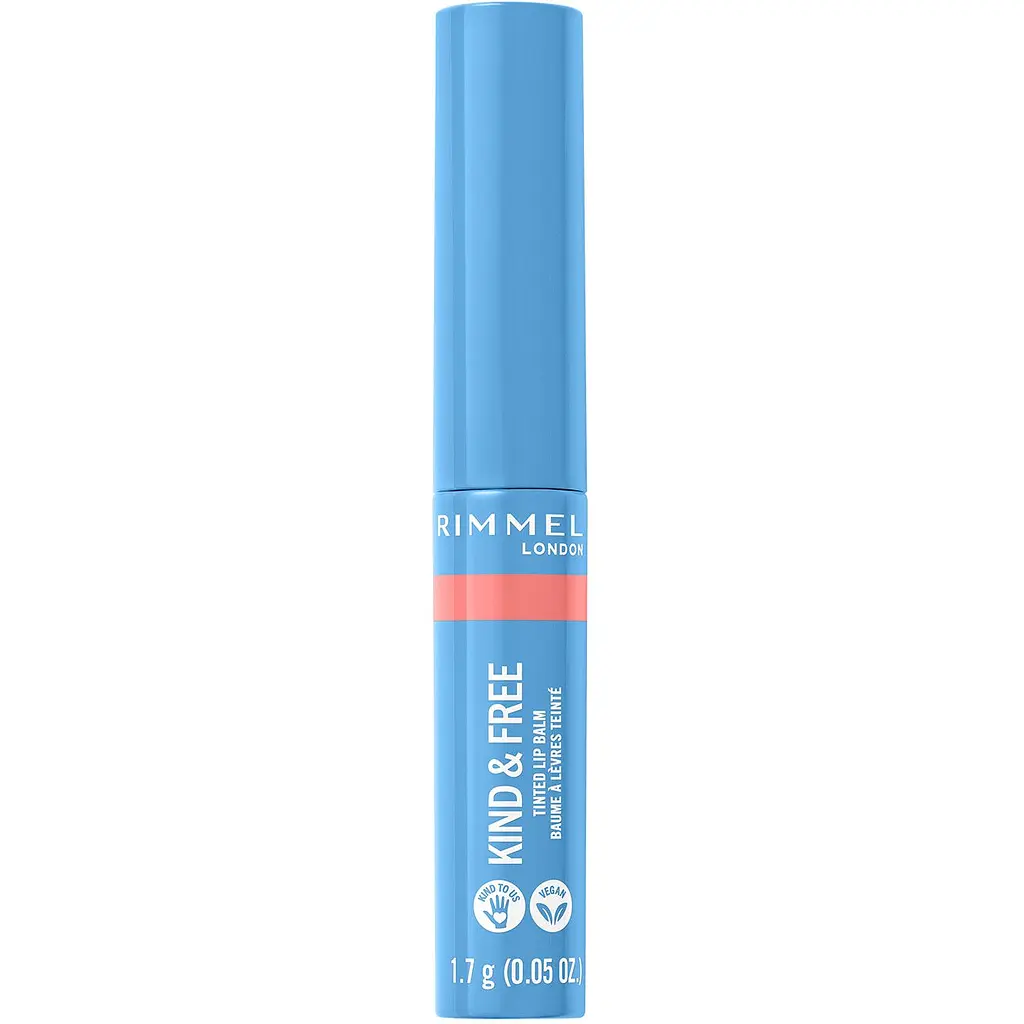 Бальзам для губ Rimmel Kind & Free відтінок 004 (Hibiscus Blaze) 1.7 г - фото 1