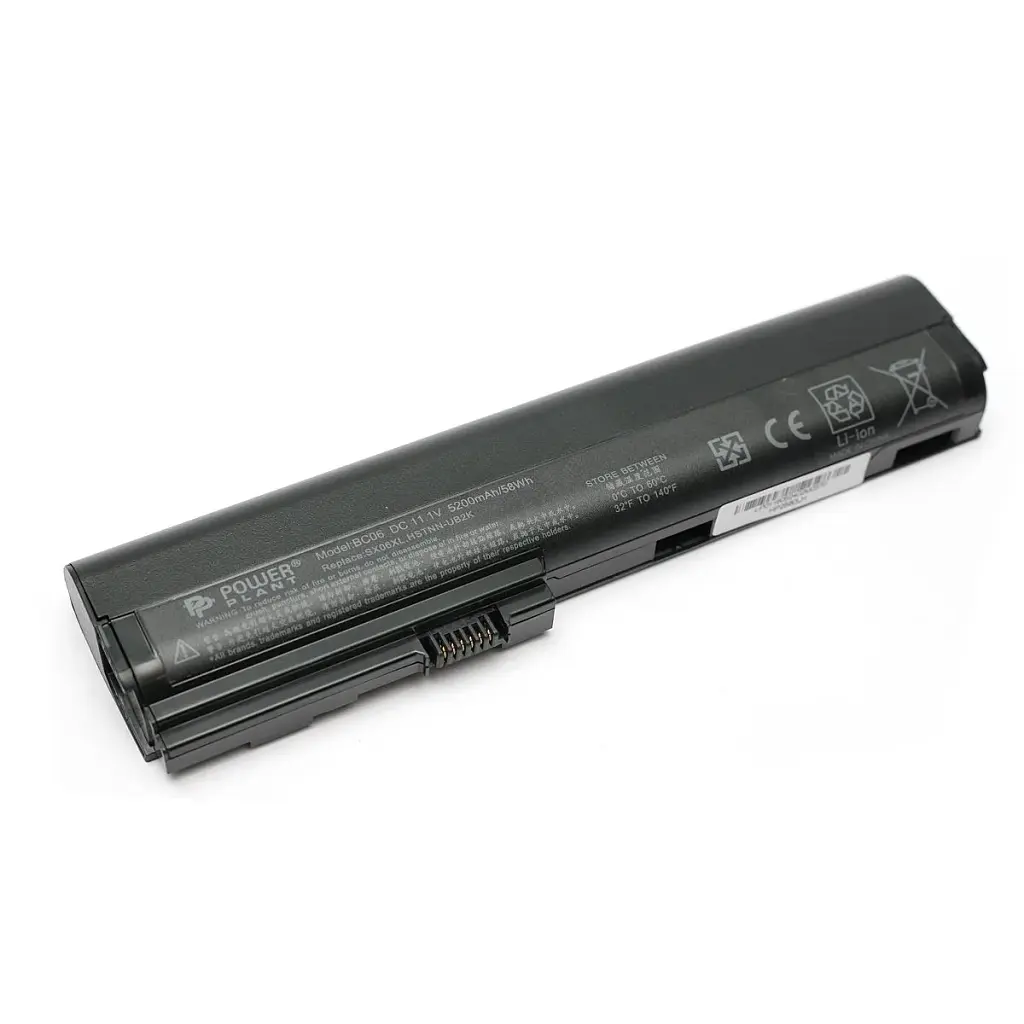 Акумулятор PowerPlant для ноутбуків HP EliteBook 2560 (HSTNN-UB2K, HP2560LH) 11.1V 5200mAh (NB00000308) - фото 2