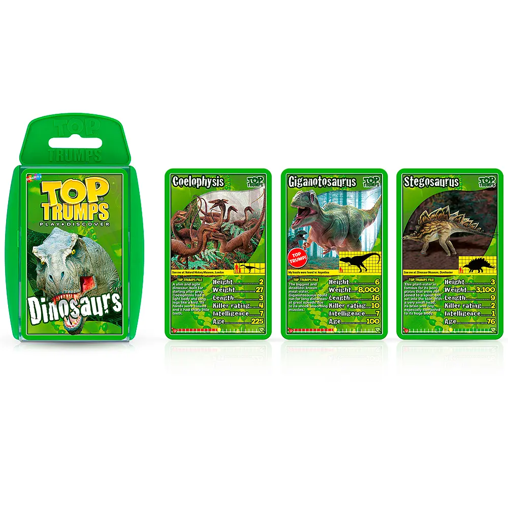 Настільна гра TOP TRUMPS Dinosaurs Winning Moves - фото 2