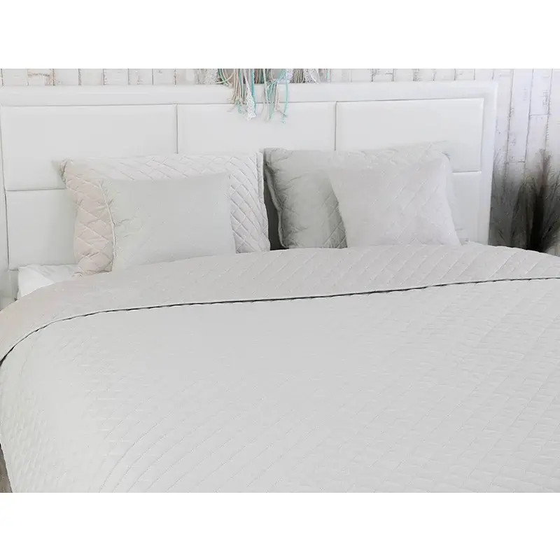 Покривало Руно двостороннє декоративне Velour Ice ромб 180х220 см - фото 10