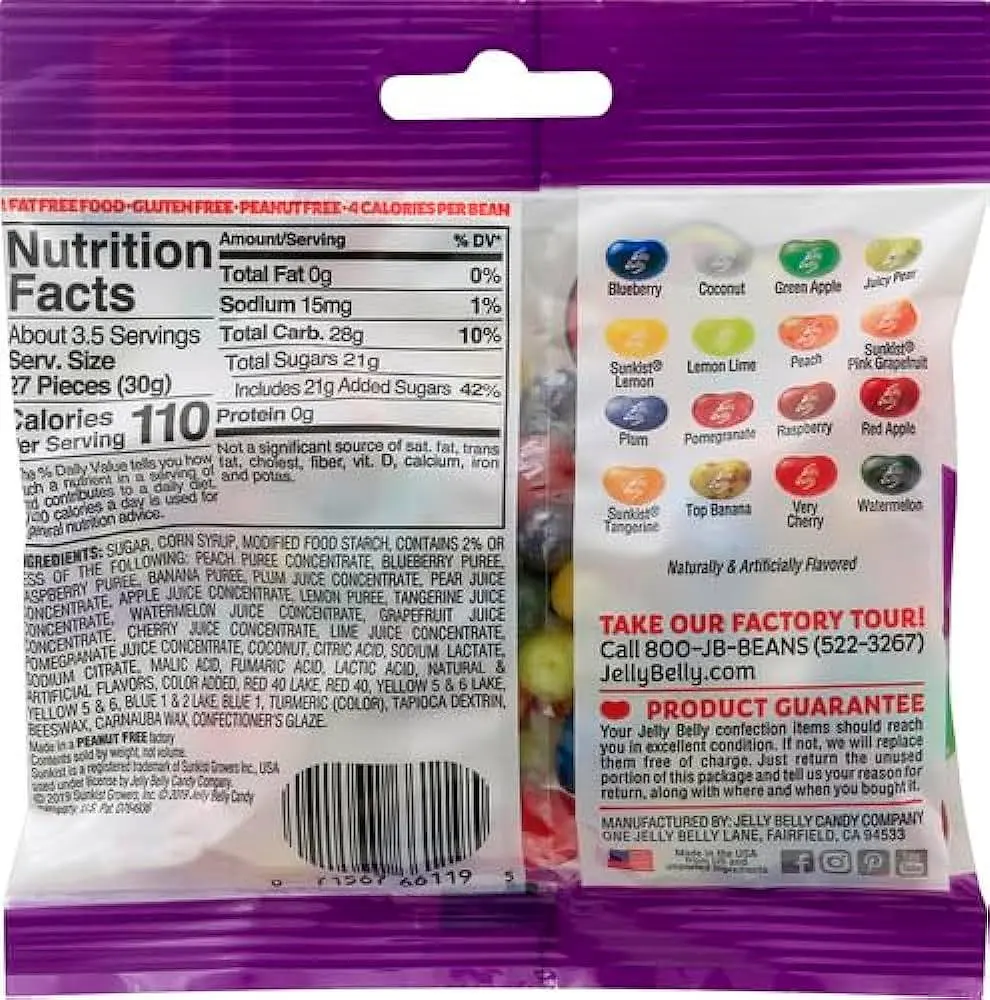 Драже Jewel Spring Mix Jelly Beans, 99г - фото 2