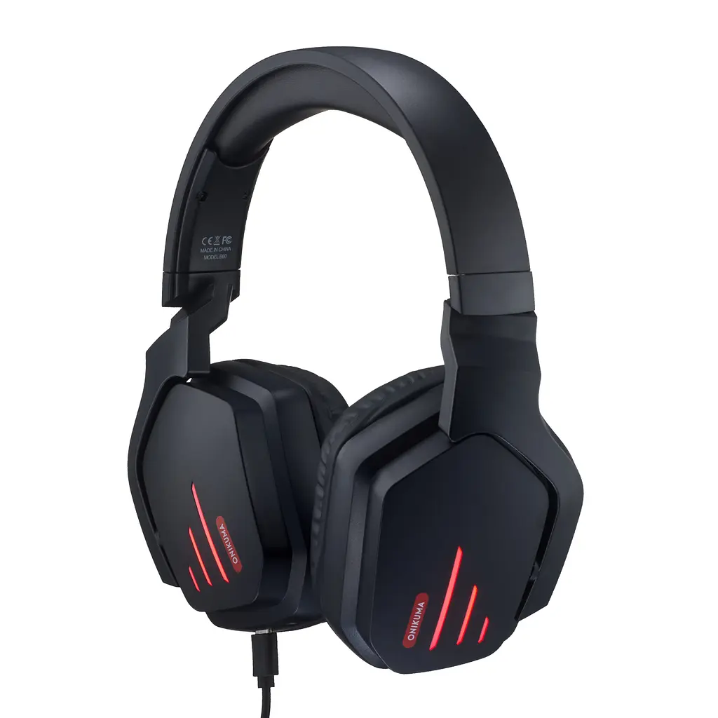 Навушники Bluetooth Onikuma B60 Black - фото 3
