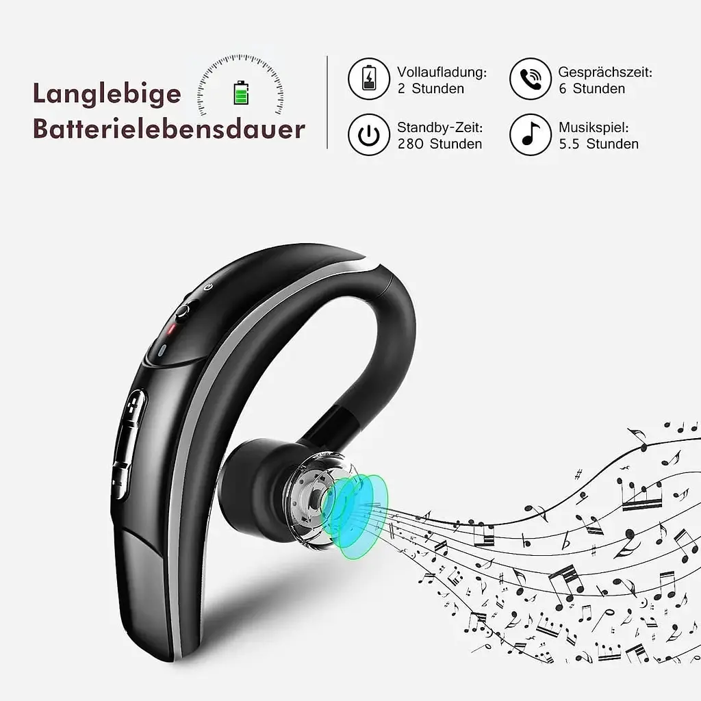 Бездротові навушники CVC6.0 Bluetooth з шумопоглинанням - фото 5