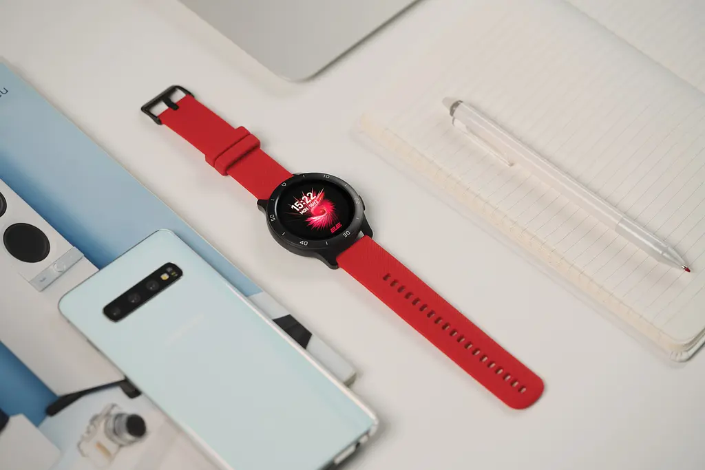 Смарт-годинник 47 mm 2E Alpha Motion GT2 Black-Red - фото 7