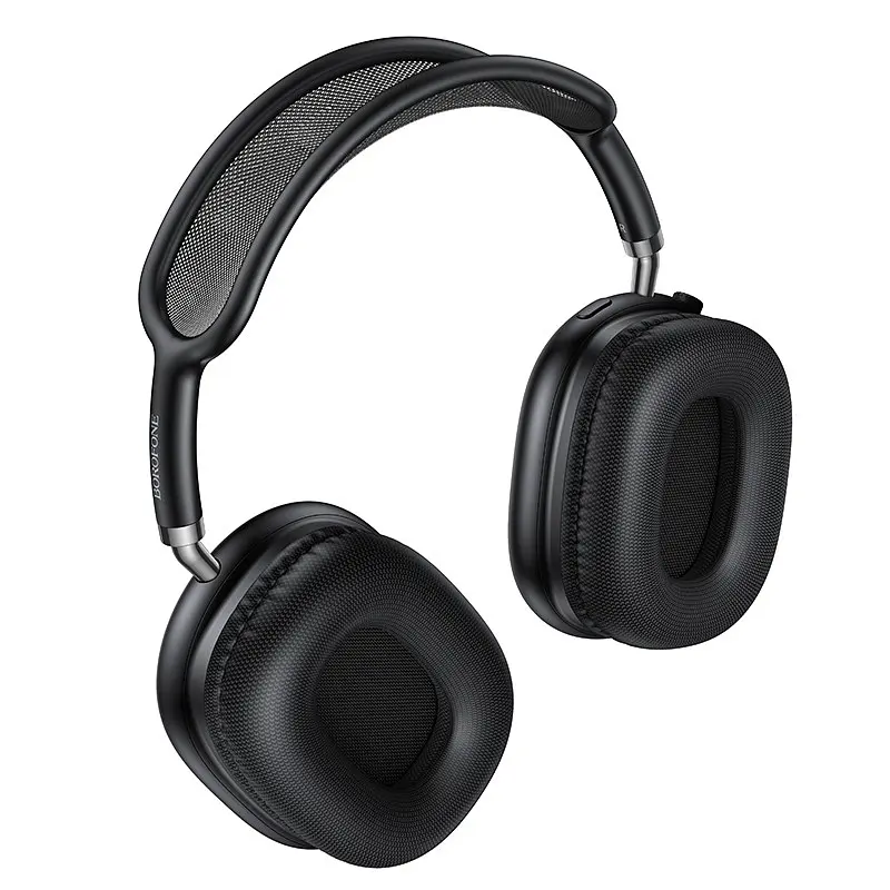 Бездротові накладні навушники BOROFONE BO36 Tone BT headphones Чорний - фото 3