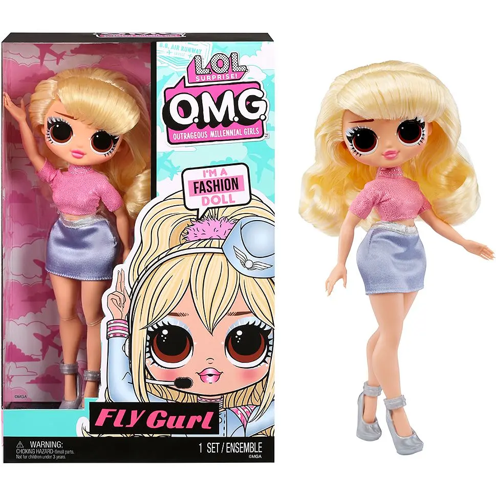 Лялька L.O.L. Surprise OPP OMG Стюардеса, 27 см (987697) - фото 4