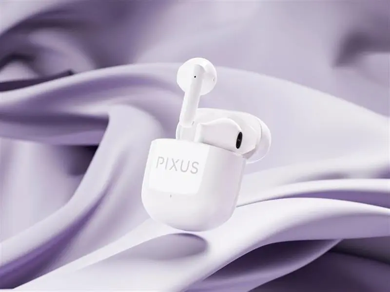 Бездротові навушники Pixus Muse, TWS, BT5.3, 37mAh, 320mAh, 5h, white UA UCRF - фото 7