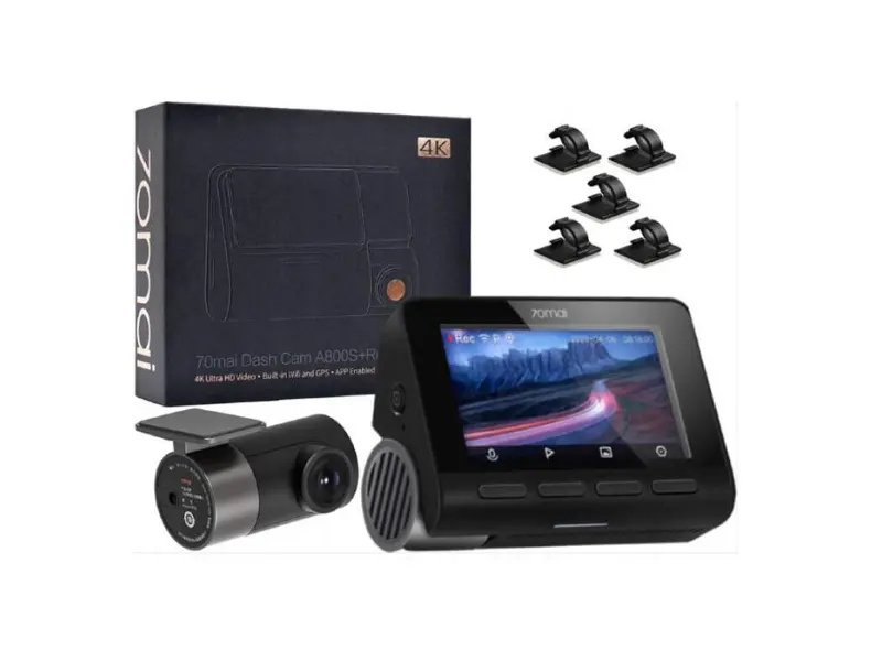 Автомобільний відеореєстратор Xiaomi 70mai Dash Cam A800s + Midrive RC06 - фото 7