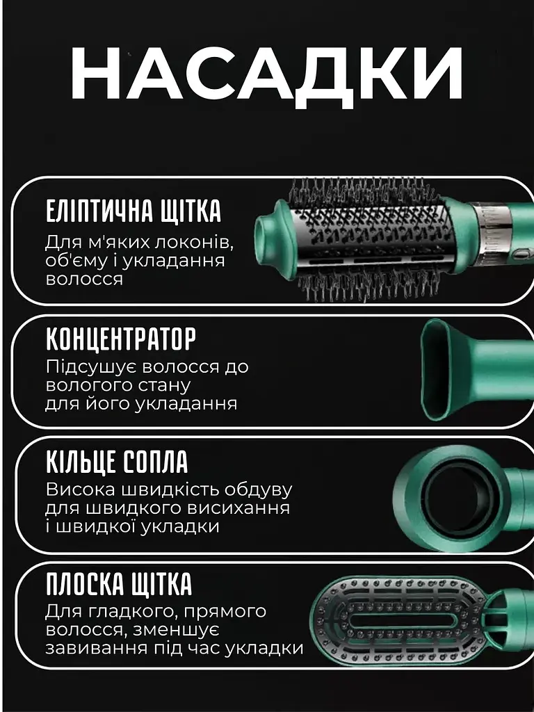 Фен-щетка для волос VGR V-493 - фото 6