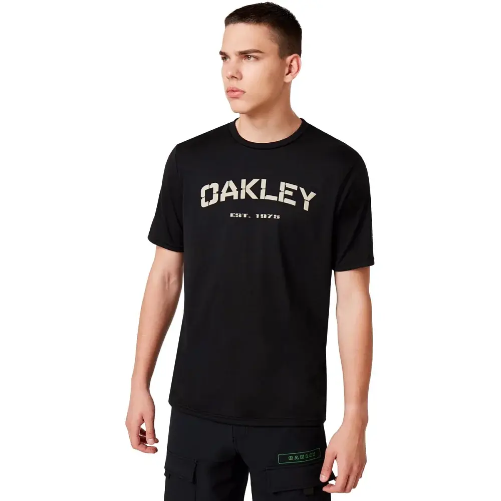Футболка Oakley Si Indoc Tee XXL blackout - фото 2
