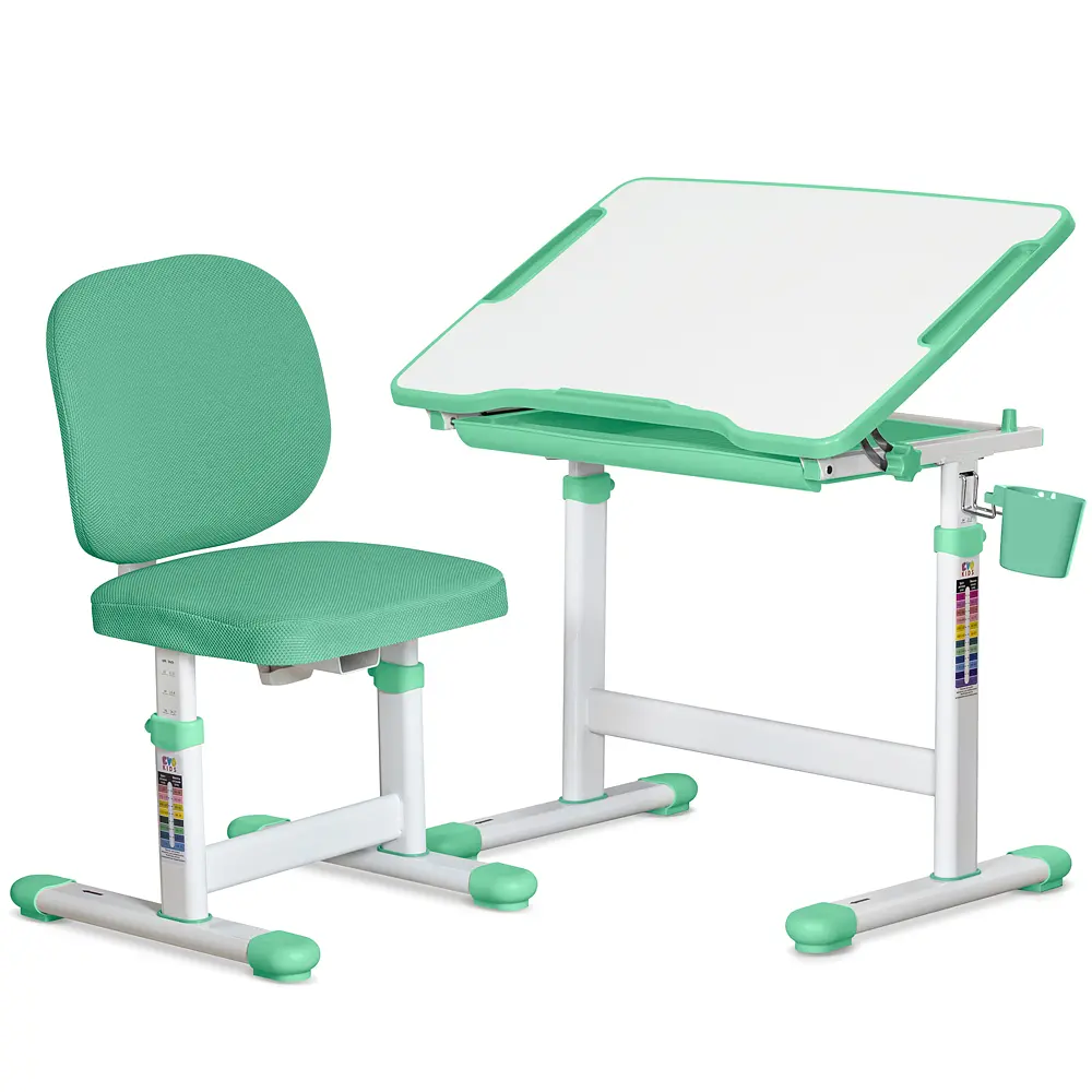 Комплект Evo-kids (стіл+стілець) Evo-06 Plus Green (арт. Evo-06 Plus Z)