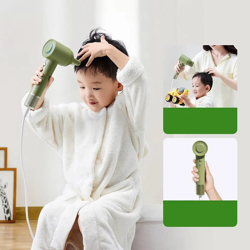Фен Heyplus High Speed Mini Green (M09G) [162633] - фото 8