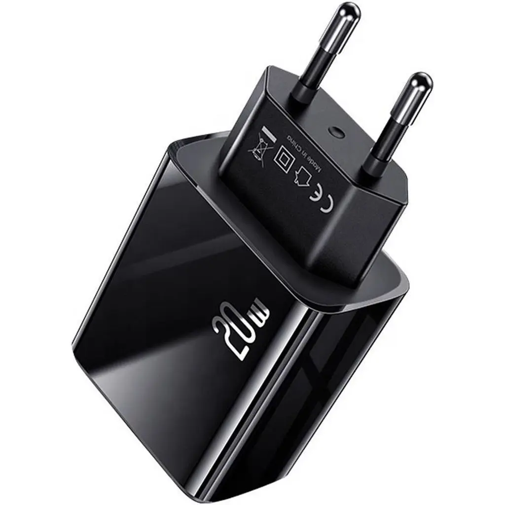 Сетевое зарядное устройство Usams T40 US-CC133 20W Black (CC133TC01) [160712] - фото 4