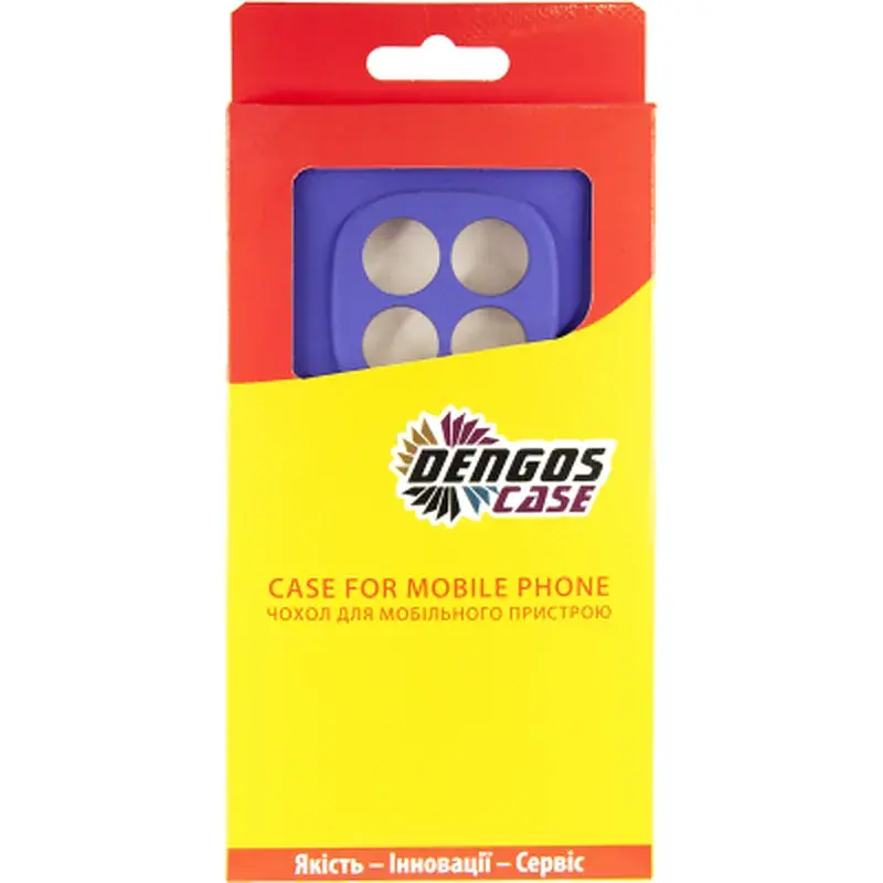 Чохол до мобільного телефона Dengos Carbon POCO X7 5G (Purple) - фото 5
