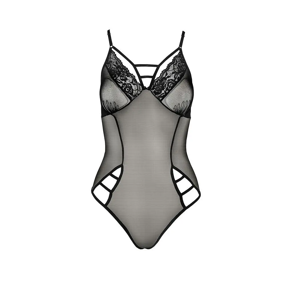 Боди Passion MELANIA Body black L/XL - фото 3