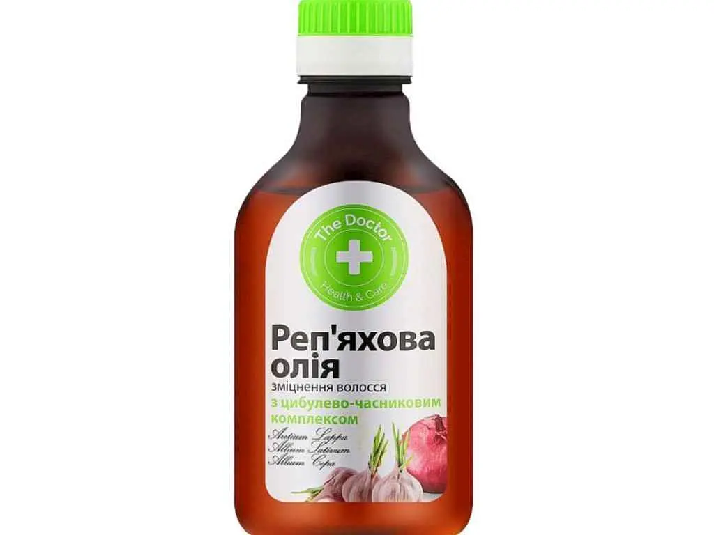 Олія для волосся THE DOCTOR HEALTH & CARE 100мл Реп'яхова Зміцнення з Цибульно-часниковим комплексом