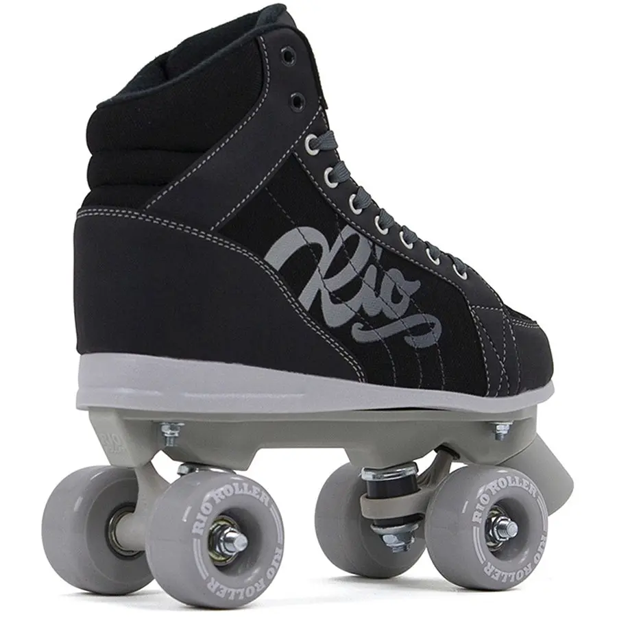 Ролики Rio Roller Lumina 40,5 Чорний-Сірий - фото 3
