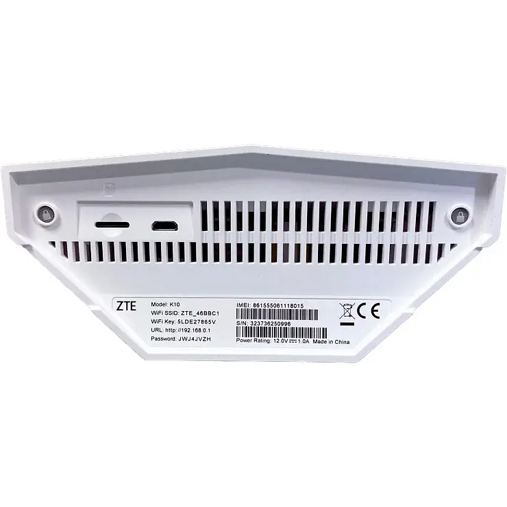 Бездротовий маршрутизатор (роутер) ZTE 4G K10 [118936] - фото 6