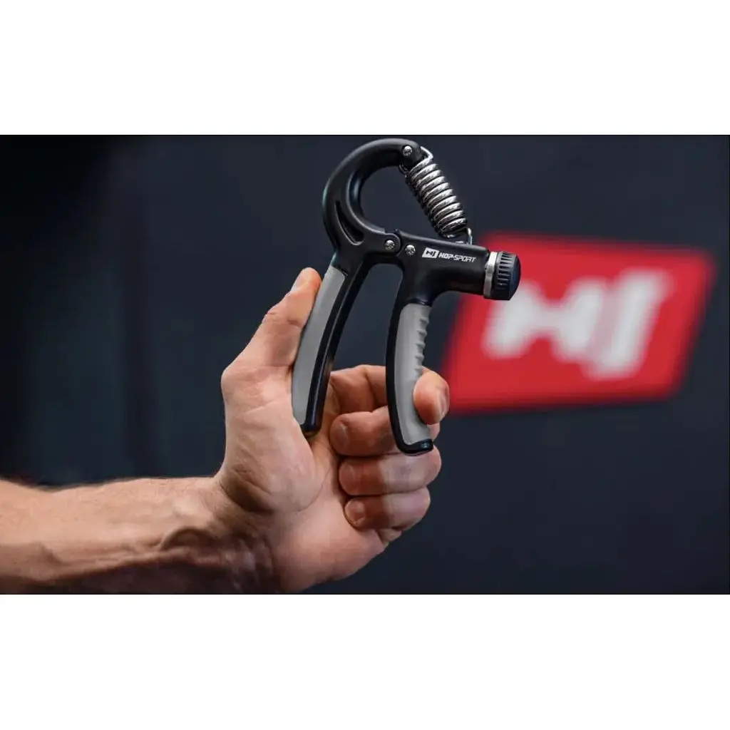Еспандер Hop-Sport HS-P060HG регульований 5-60 кг чорно-сірий - фото 5