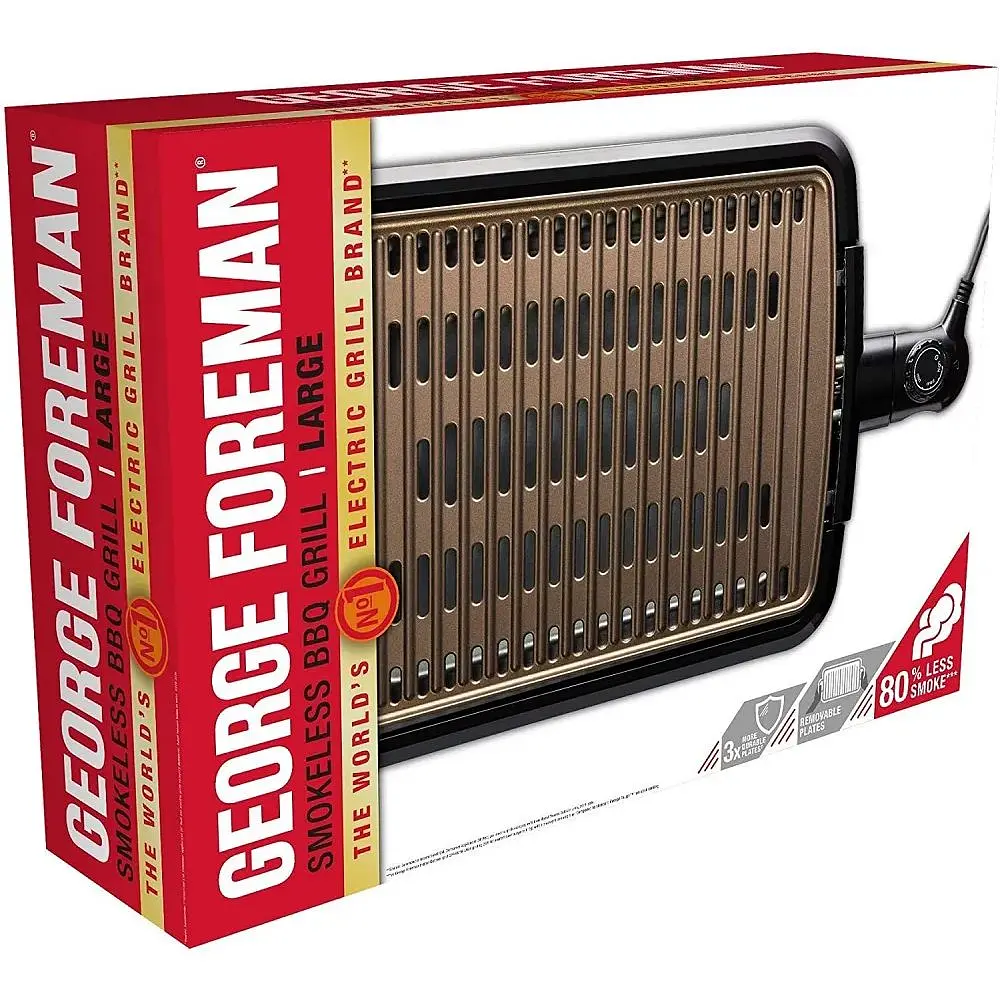 Гриль Russell Hobbs George Foreman 25850-56 Smokeless BBQ Grill (6651558) - фото 4