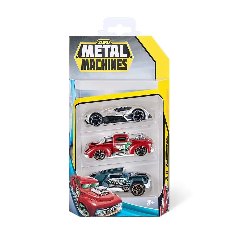 Машинки Zuru Metal Machines Car в ассортименте 3 шт. (6715) - фото 14