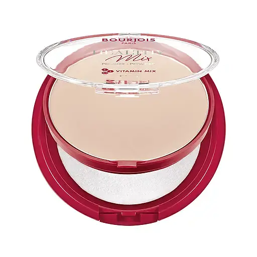 Компактна пудра Bourjois Healthy Mix, вітамінна, відтінок 01 (Porcelain), 10 г (8000019185726) - фото 4