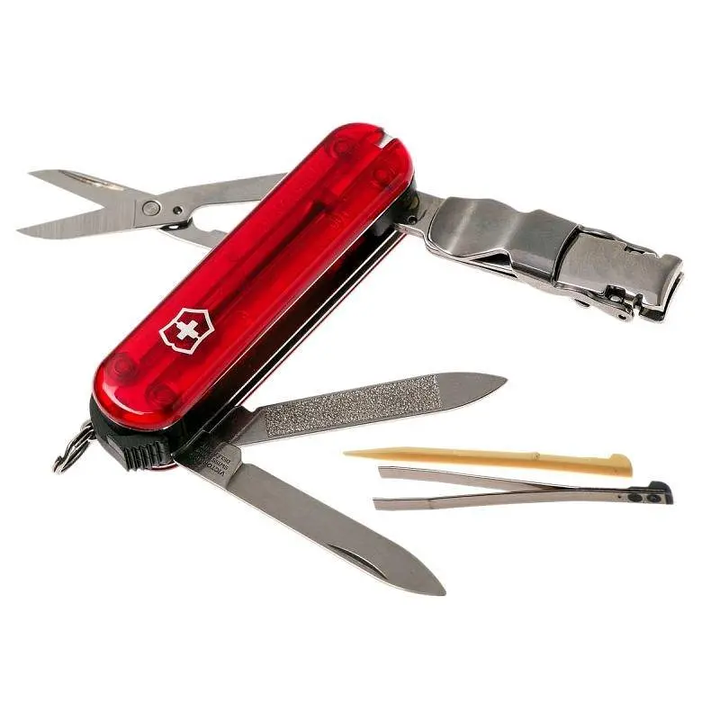 Ніж Victorinox NailClip 580 лезо 65мм,8функ,черв.проз - фото 2