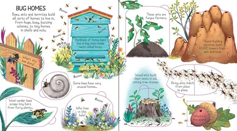 Look Inside Animal Homes - Emily Bone, англ. язык (9781474942928) - фото 2