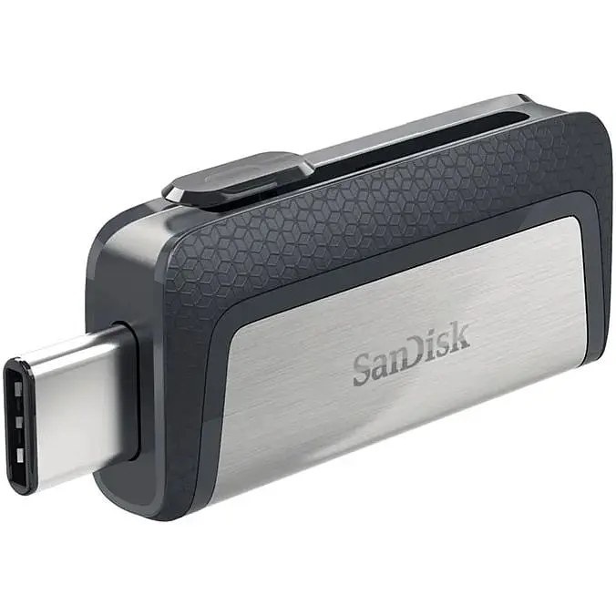 USB флеш-накопитель SanDisk Ultra Dual 32GB USB-A + USB-C 3.1 (SDDDC2-032G-G46) [66624] - фото 3