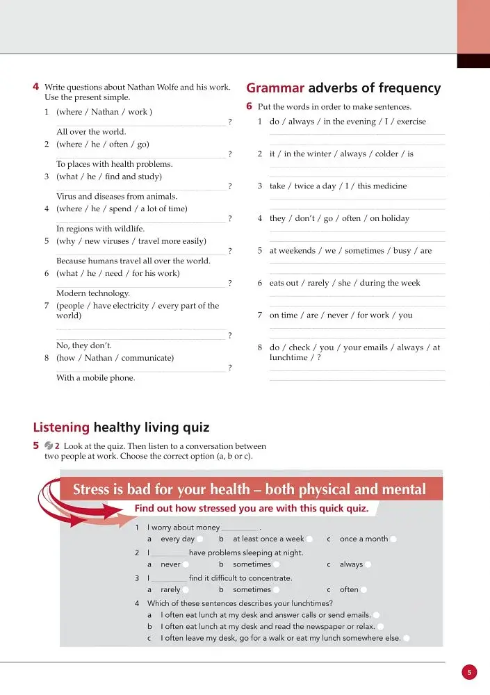 Life 2nd Edition Pre-Intermediate WB with Key and Audio CD - фото 3