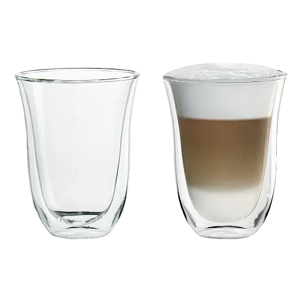 Набір склянок DeLonghi DLSC312 LATTEMACCHIATO (2 шт) - фото 2