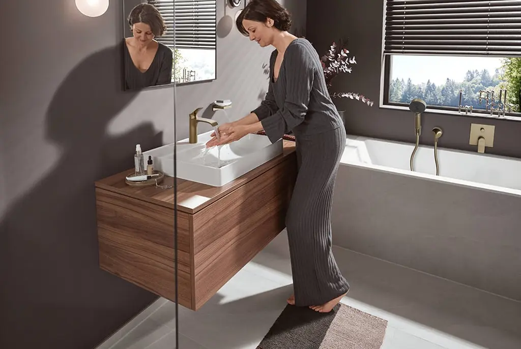 Змішувач для ванни Hansgrohe Vivenis прихованого монтажу brushed bronze 75415140 - фото 2