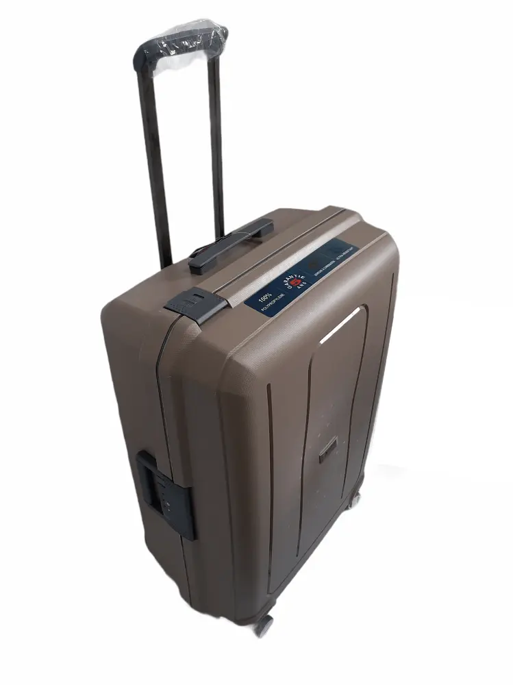 Валіза з поліпропілену гігант (XL) Airtex 226 108л 75x54x31см Коричневий (Brown) - фото 3