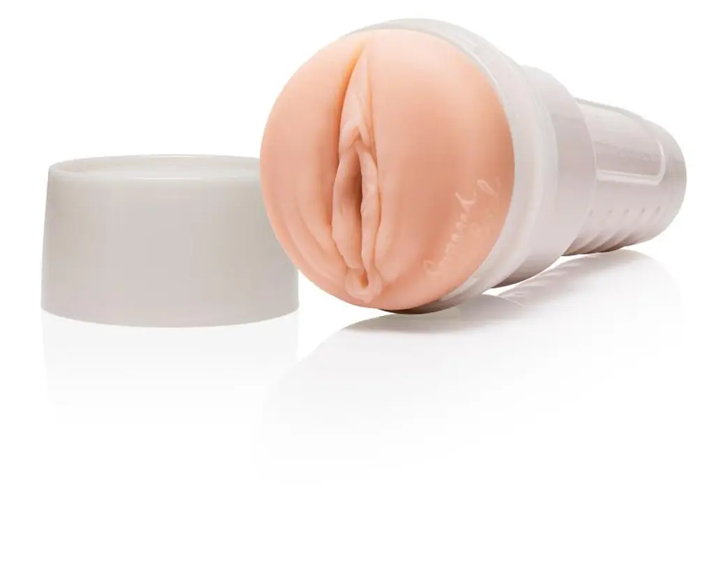 Мастурбатор Fleshlight Girls - Savannah Bond (бежевий) - фото 3