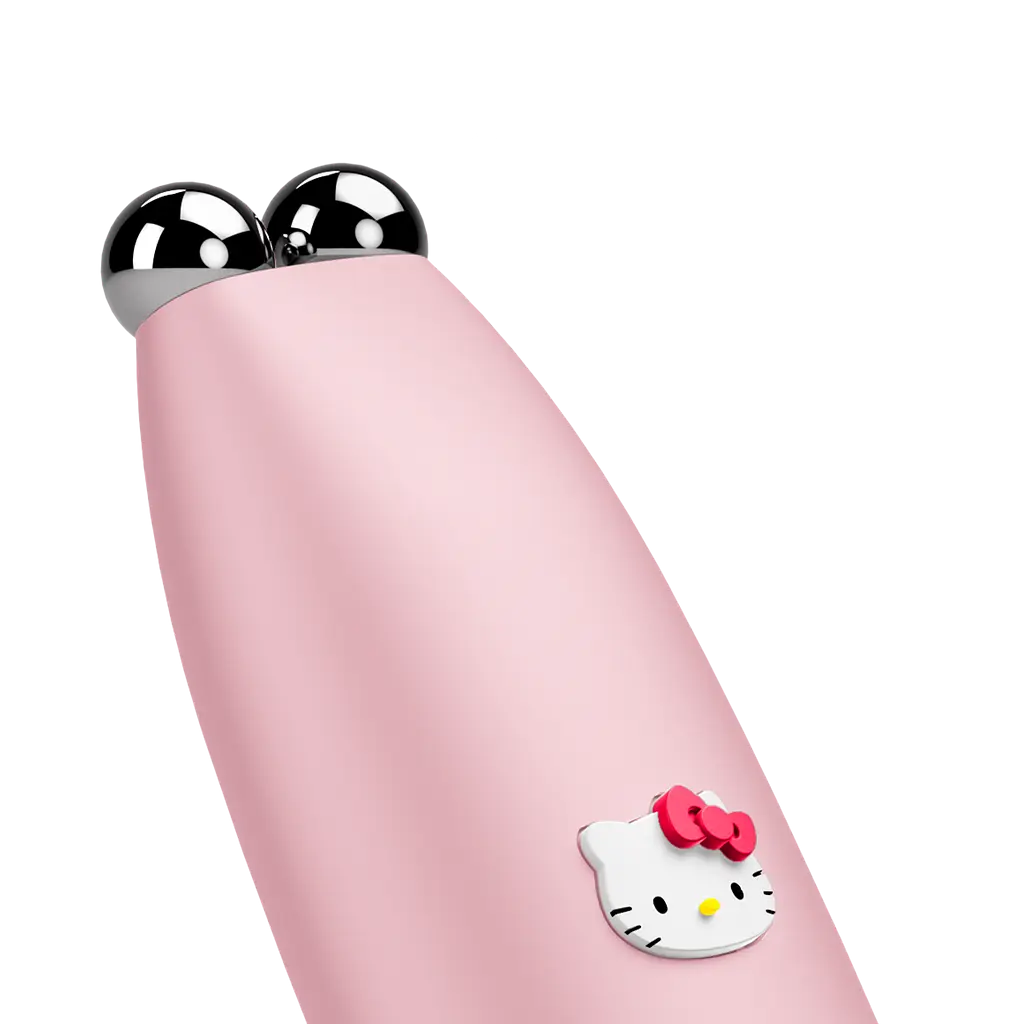 Мікрострумова ручка GESKE MicroCurrent Face-Lift Pen 6 в 1 by Hello Kitty для підтяжки обличчя рожева - фото 4