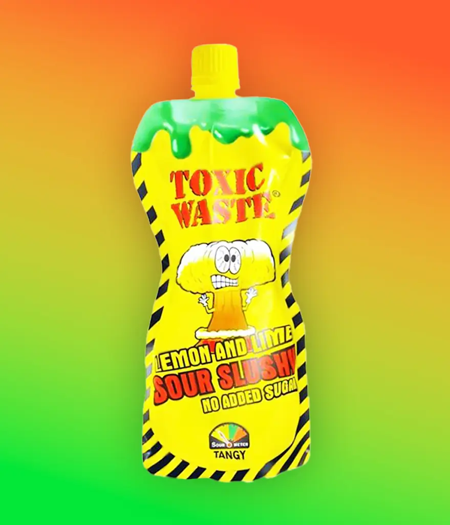 Напій Toxic Waste Lemon & Lime Sour Slushy 250 мл - фото 3