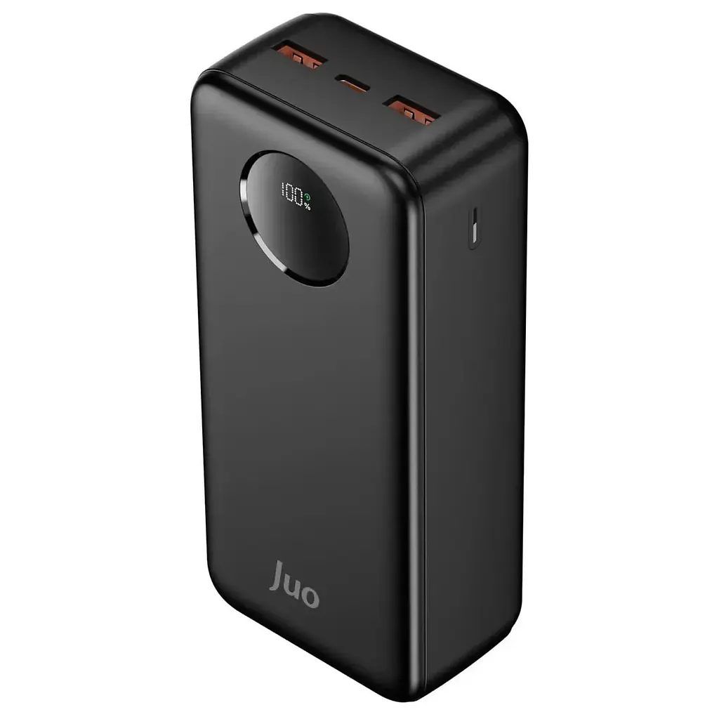 Зовнішній акумулятор Power Bank JUO PD20W 22.5 W  на  20000 mAh  зарядний пристрій 2xUSB + Type-C  - фото 5