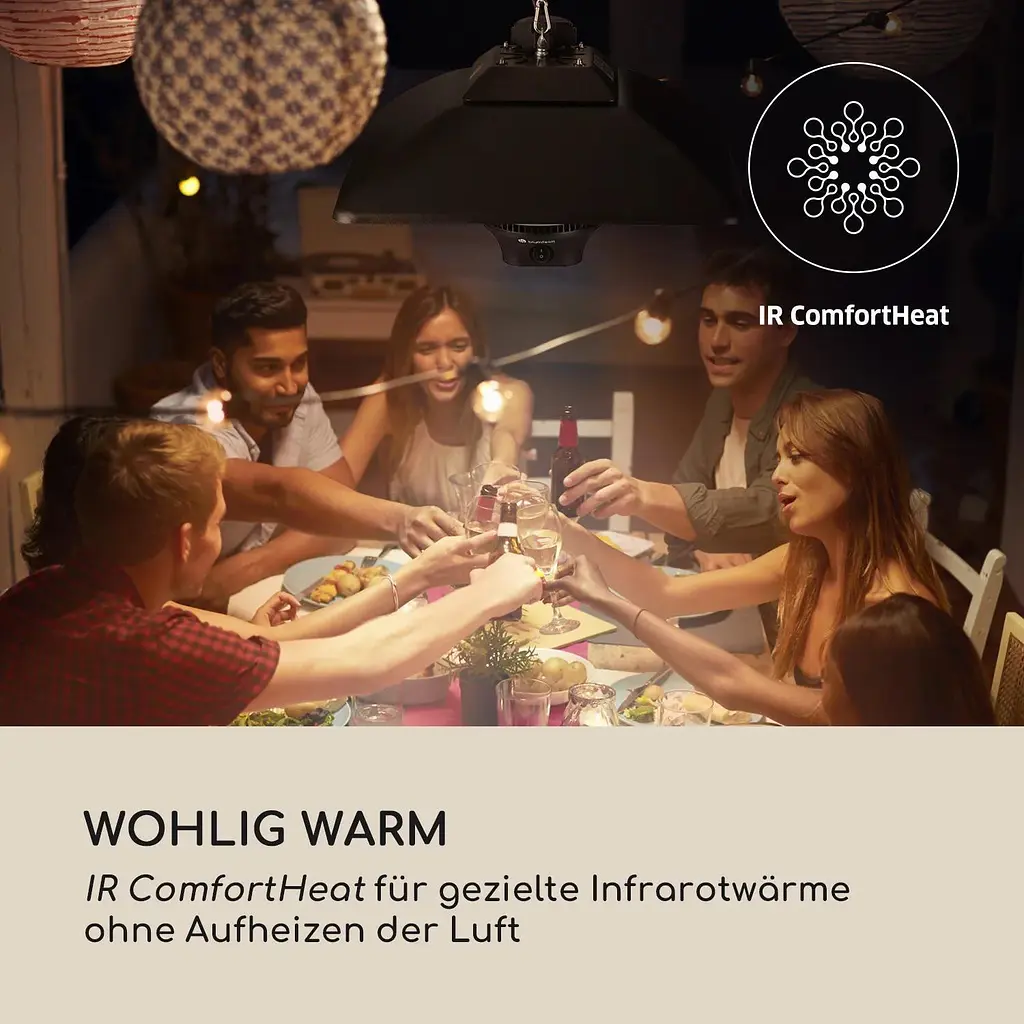 Инфракрасный потолочный обогреватель Blumfeldt Heat Square (10032565) - фото 7