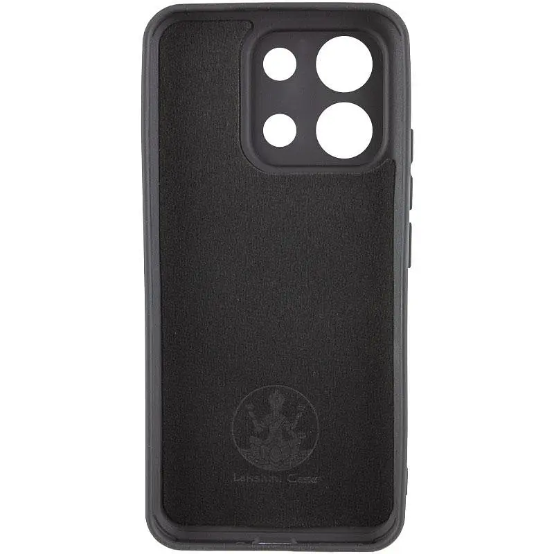 Чехол Lakshmi Silicone Cover Full Camera (AA) для Xiaomi Poco X6 Pro Черный / Black - фото 2
