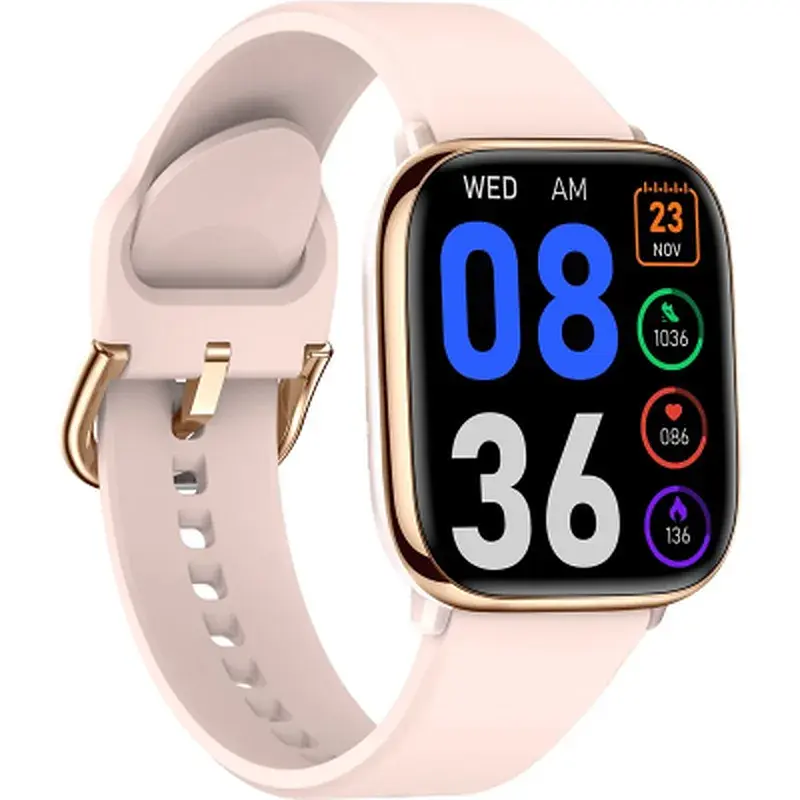 Смарт-годинник Gelius Pro GP-SW014 (Amazwatch GTi) Gold Rose - фото 8