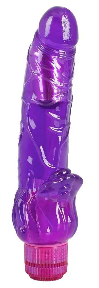 Вібратор Seven Creations Viking Wet Vibe, 23 см (фіолетовий)