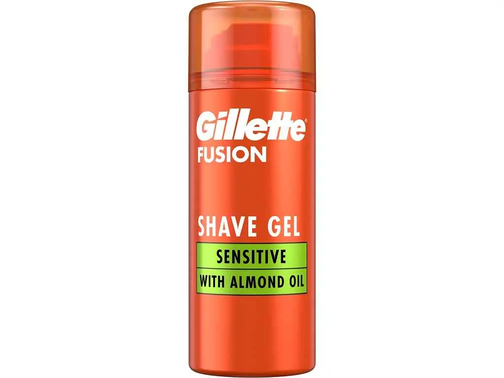 Гель для гоління GILLETTE 75мл Fusion Для чутливої шкіри для чоловіків
