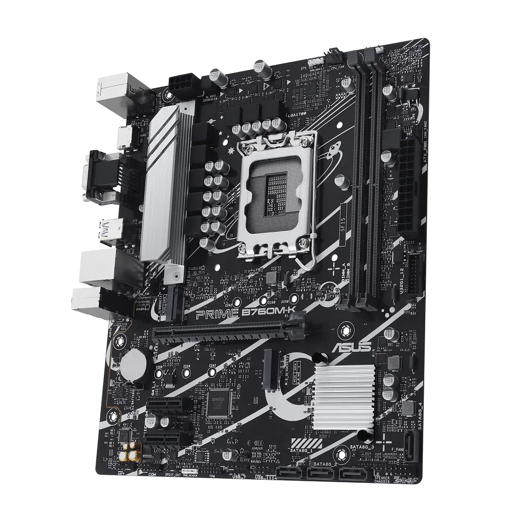 Материнская плата PRIME B760M-K s1700 B760 2xDDR5 M.2 HDMI D-Sub mATX Asus teh0018969 - фото 6